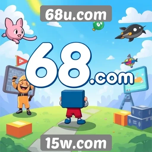 Como o 68u.com se destaca na comunidade de jogos online